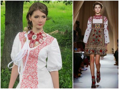 Славянский стиль одежды