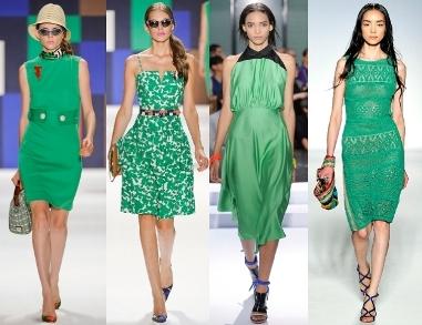 Зеленое платье: обувь и аксессуары