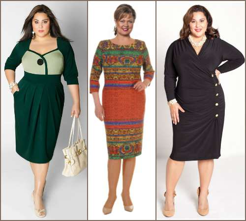 Как выбрать модную одежду для полных женщин