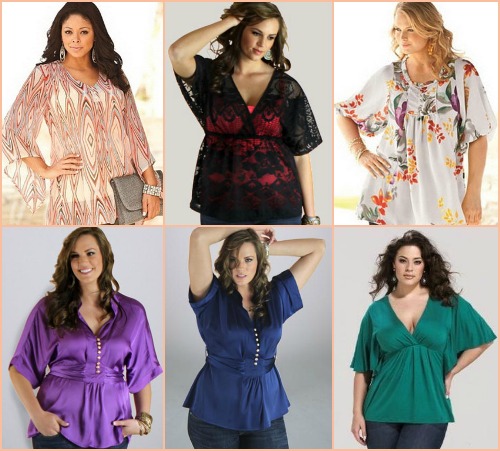Какие модели блузок идут полным женщинам?