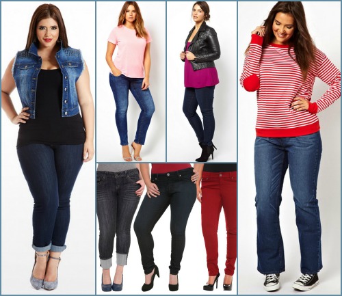 На что обратить внимание при покупке джинсов полным женщинам?