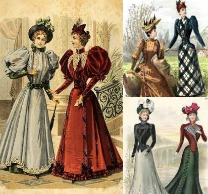 История викторианского стиля в одежде