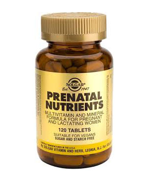 Витамины Solgar Prenatal Nutrients